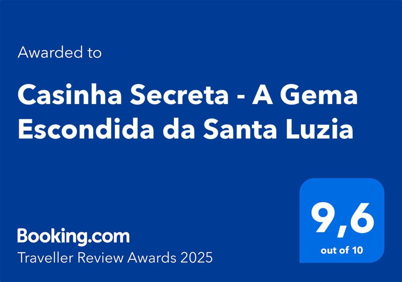Appartamento Casinha Secreta - A Gema Escondida Da Santa Luzia Santa Luzia  Esterno foto